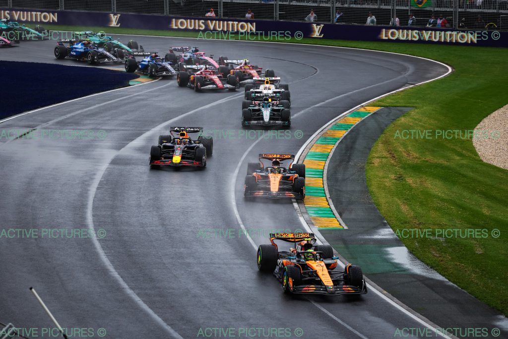 2021 orange and black McLaren MCL35 Formula 1 car